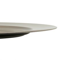 Artículo Plato cargador Ø33cm gris platino