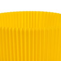Artículo Puños plisados amarillo 12,5cm 100 piezas