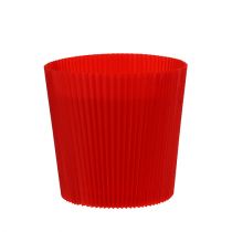 Artículo Puños plisados rojo 12,5cm 100 piezas