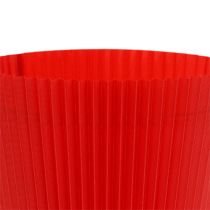 Artículo Puños plisados rojo 8,5cm 100 piezas