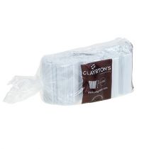 Artículo Puños plisados blanco 10,5cm 100 piezas