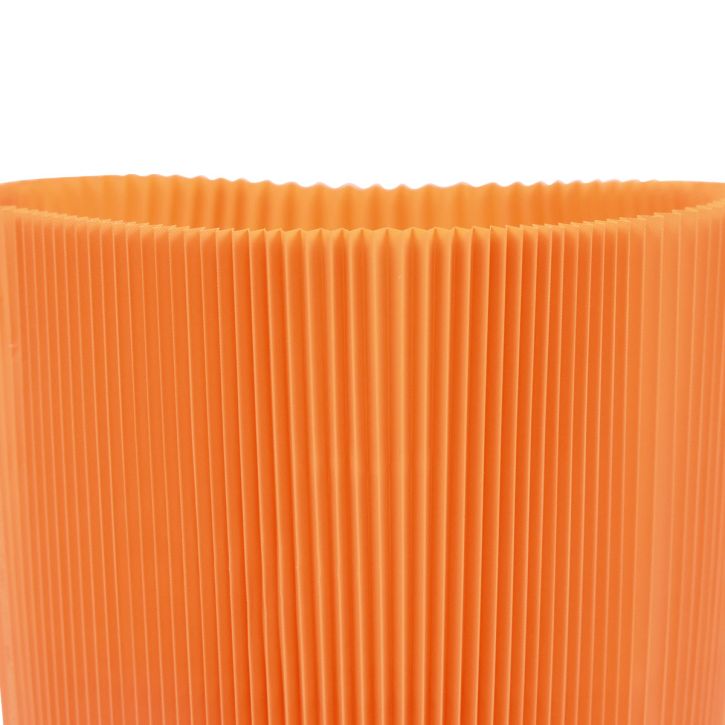 Artículo Puños plisados para maceteros naranja 14,5cm 100 piezas