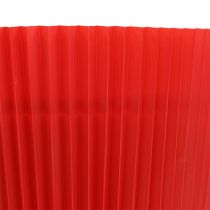 Artículo Puños plisados rojo 14,5cm 100 piezas