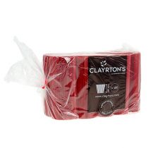 Artículo Puños plisados rojo 14,5cm 100 piezas