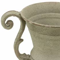 Artículo Taza cuenco gris Ø11cm H19cm