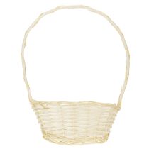 Artículo Cesta de regalo de 27 cm x 18 cm, 43 cm de alto, ligera