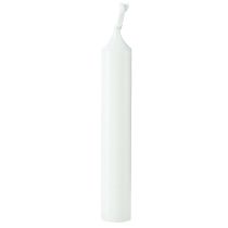 Artículo Velas para muñecas 10mm Velas Wiedemann blancas 65/10 50 piezas