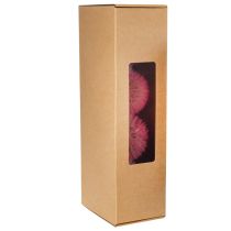 Artículo Flores secas de diente de león gigante para decoración, elegante accesorio para el hogar, 12 cm, 4 unidades