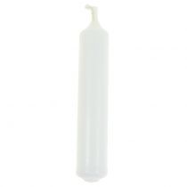 Artículo Velas piramidales velas pequeñas blancas 6,5cm 24uds