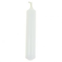 Artículo Velas piramidales velas pequeñas blancas 6,5cm 24ud