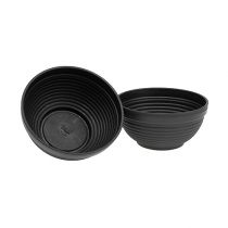 R-cup plástico antracita Ø17cm, 10uds