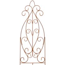 Artículo Enrejado de jardín metálico, soporte decorativo para plantas trepadoras, 93 cm