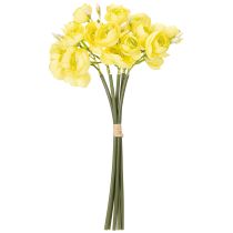Artículo Ramo de ranúnculos artificiales para decoración primaveral del hogar, 32 cm, 5 piezas