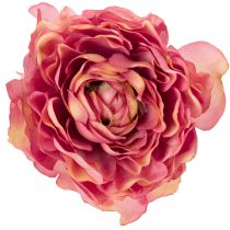 Artículo Ranúnculos artificiales como ramo para una decoración elegante y de bajo mantenimiento, 51 cm, 3 piezas