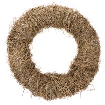 Artículo Corona de material natural, corona decorativa natural para proyectos de bricolaje, 35 cm