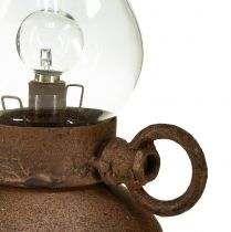 Artículo Lámpara retro LED lámpara de mesa vintage óxido Ø10cm H18,5cm