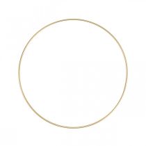 Anillo de metal anillo decorativo Scandi ring deco loop dorado Ø30cm 4pcs