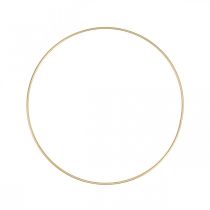 Anillo de metal anillo decorativo Scandi ring deco loop dorado Ø30cm 4pcs