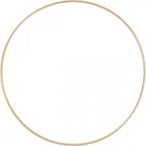 Anillo de metal anillo de decoración Scandi ring deco loop dorado Ø40cm 4pcs