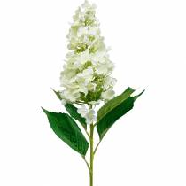 Panícula Hortensia Crema Blanca Hortensia Artificial Flor De Seda 98cm
