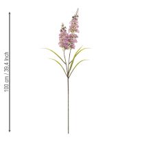 Artículo Delphinium artificial, decoración de flores, estilo moderno para el hogar, 100 cm