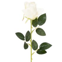 Artículo Rosas artificiales de tallo largo para jarrón, 62 cm, 12 unidades.