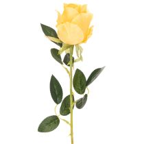 Artículo Rosa artificial de tallo largo, flor artificial, 62 cm, 12 unidades