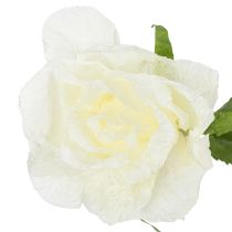 Artículo Rosa artificial, flor gigante para decorar espacios y bodas, 92 cm.