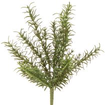 Artículo Hierbas artificiales de romero con 8 ramas y tallo 32cm 3uds
