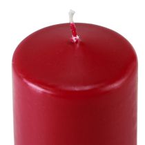 Artículo Velas de Adviento rojas de diferentes alturas 6/8/10/12cm 4 uds