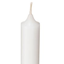 Artículo Velas rústicas blancas con base cónica 350/28mm 4 uds