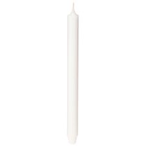 Artículo Velas rústicas blancas con base cónica 350/28mm 4 uds
