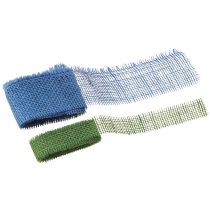 Artículo Cinta de yute rústica colores surtidos 40/70mm 2m 10uds