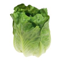 Chupete decorativo ensalada cabeza de lechuga verde 14cm