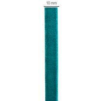 Artículo Cinta de terciopelo en rollo, cinta decorativa para envolver regalos, 10 mm, 20 m