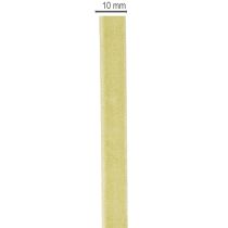 Artículo Cinta decorativa de terciopelo para floristería y proyectos creativos, 10 mm x 20 m