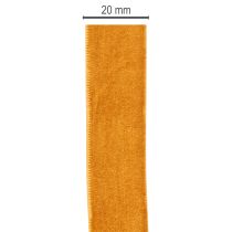 Artículo Cinta de terciopelo, cinta decorativa para manualidades y embalaje, 20 mm, 10 m