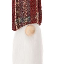 Artículo Estacas decorativas de elfos navideños, Papá Noel con gorro de fieltro, 58 cm, 6 piezas