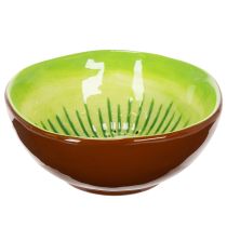 Artículo Cuenco de cerámica con diseño kiwi. Ideal para mesas de comedor y bufés con estilo. 15 cm.