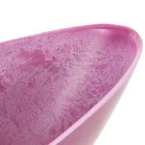 Artículo Bol de plástico rosa, 39 cm x 13 cm, 13 cm de alto.