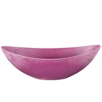 Artículo Bol de plástico rosa, 39 cm x 13 cm, 13 cm de alto.