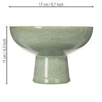 Artículo Cuenco de cerámica para trofeos para una elegante decoración del hogar, 17 cm