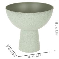 Artículo Bol con soporte para plantas, bol decorativo, 25 cm