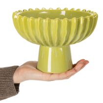 Artículo Cuenco de cerámica, diseño elegante para decoración de mesa y accesorio del hogar, 21 cm