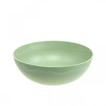 Artículo Cuenco decorativo verde pastel plastico mesa decoracion primavera Ø20cm