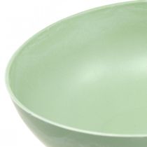 Artículo Cuenco decorativo verde pastel plastico mesa decoracion primavera Ø20cm