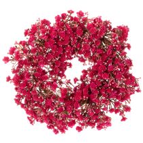 Artículo Corona de flores artificiales, decoración de paniculata, 30 cm