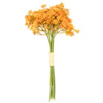 Artículo Rama artificial de paniculata naranja para arreglos florales, 30 cm, 10 unidades.