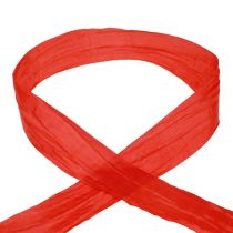 Artículo Ribbon Crash cinta decorativa cinta de regalo rojo 50mm 20m