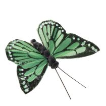 Artículo Decoración de mariposas, embellecimiento de habitaciones revoloteantes para interiores y exteriores, 7 cm, 12 piezas